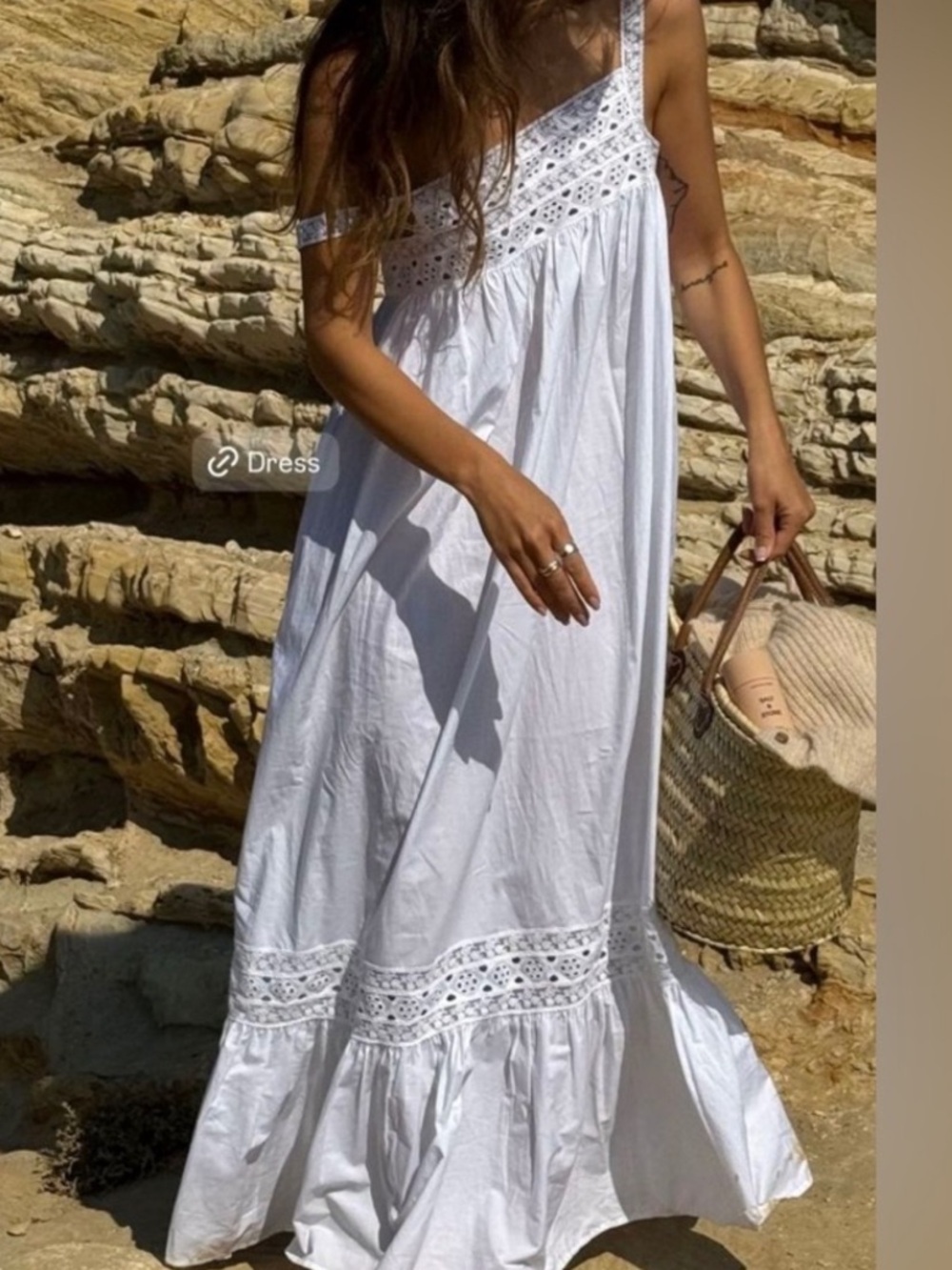 J Crew Athena eyelet maxi dress - Picture 4 of 10